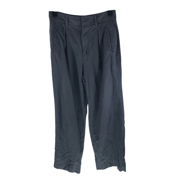 Everlane Womens Pants The Way High Drape Pant Pleated Pockets Gray 4 - Picture 1 of 4